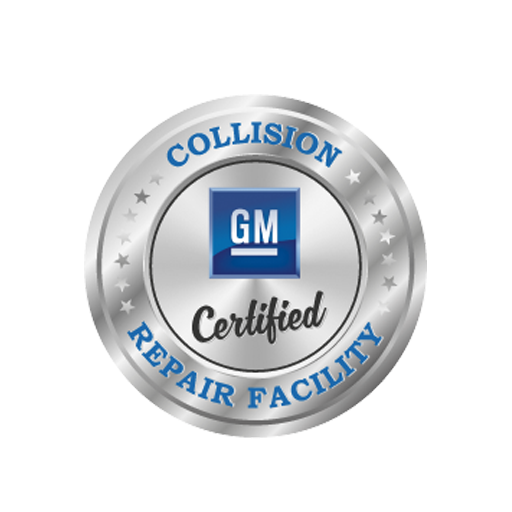 GM Certified Collision Repair Facility badge