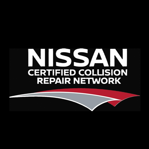 Nissan Certified Collision Repair Network badge